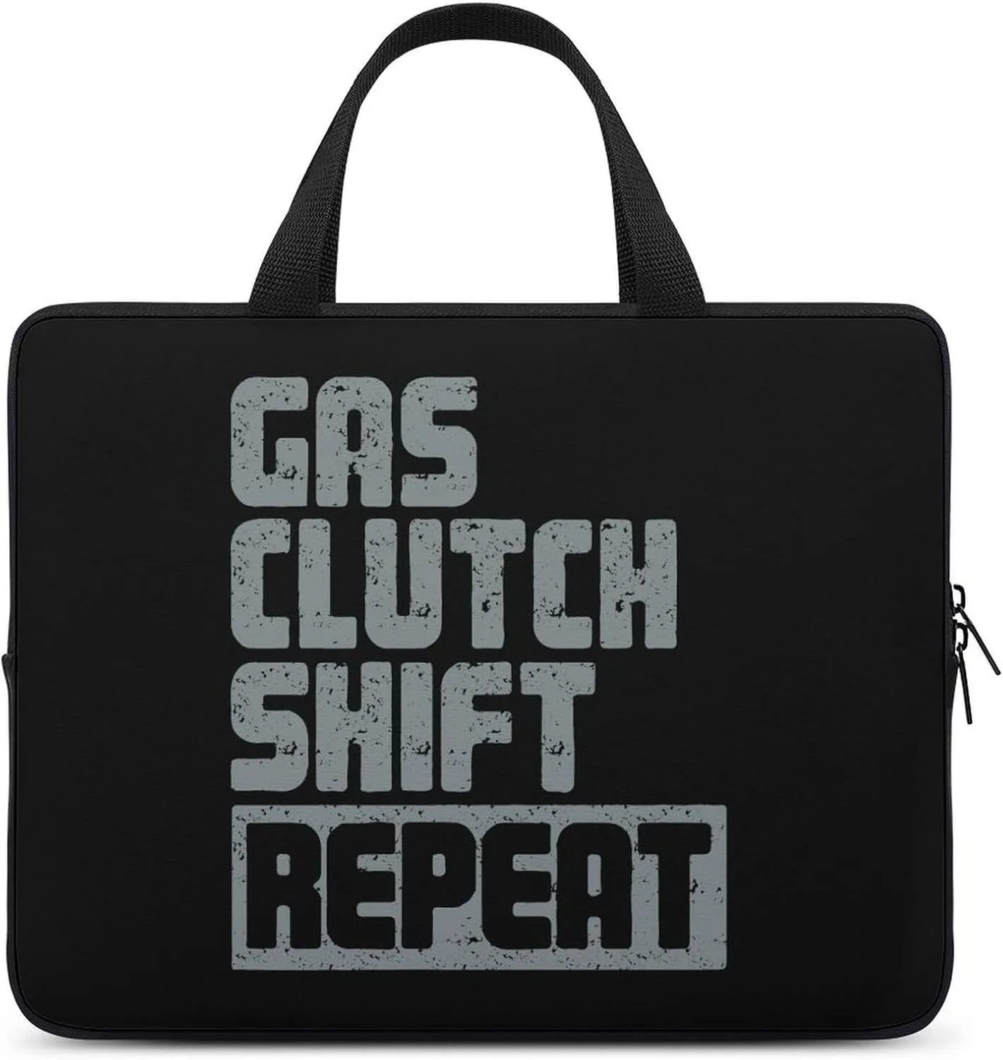 Gas Clutch Shift Repeat Laptop Bag Lightweight Computer Bag Laptop Carrying Case Handbag for Work Business