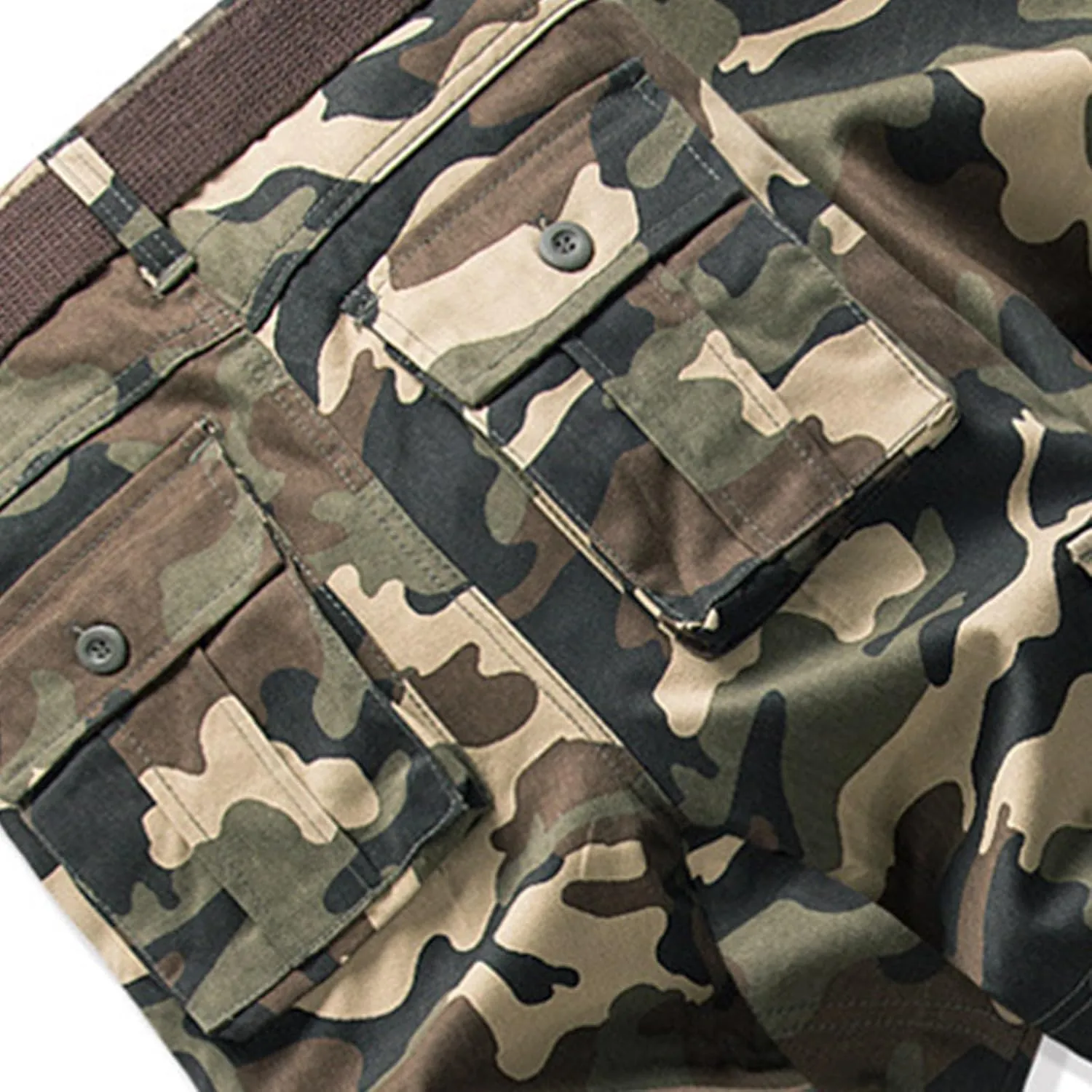 Gear Men's Hiking Tactical Sweatpants Waist Denim Long Pants Men's Casual Cargo Pants Sweatpants for Men Men's Camo