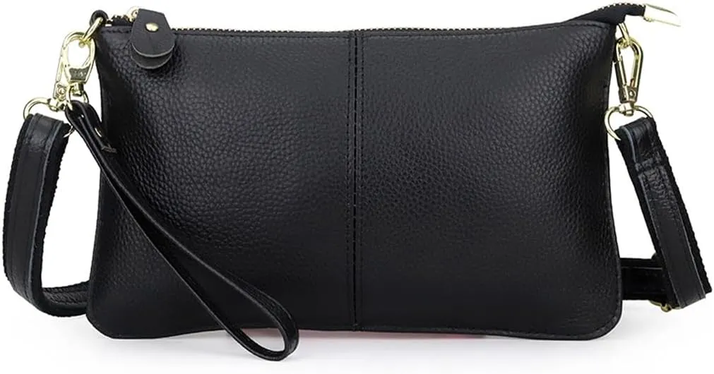 Genuine Leather Small Crossbody bags for Women mini Shoulder Bags Handbags Purses Wallet