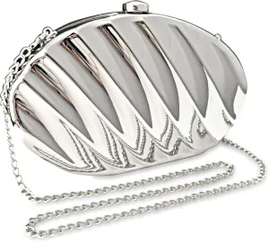 Gets Acrylic Clutch Purses for Women Gold Metallic Purse Silver Unique Handbag for Wedding Party Prom