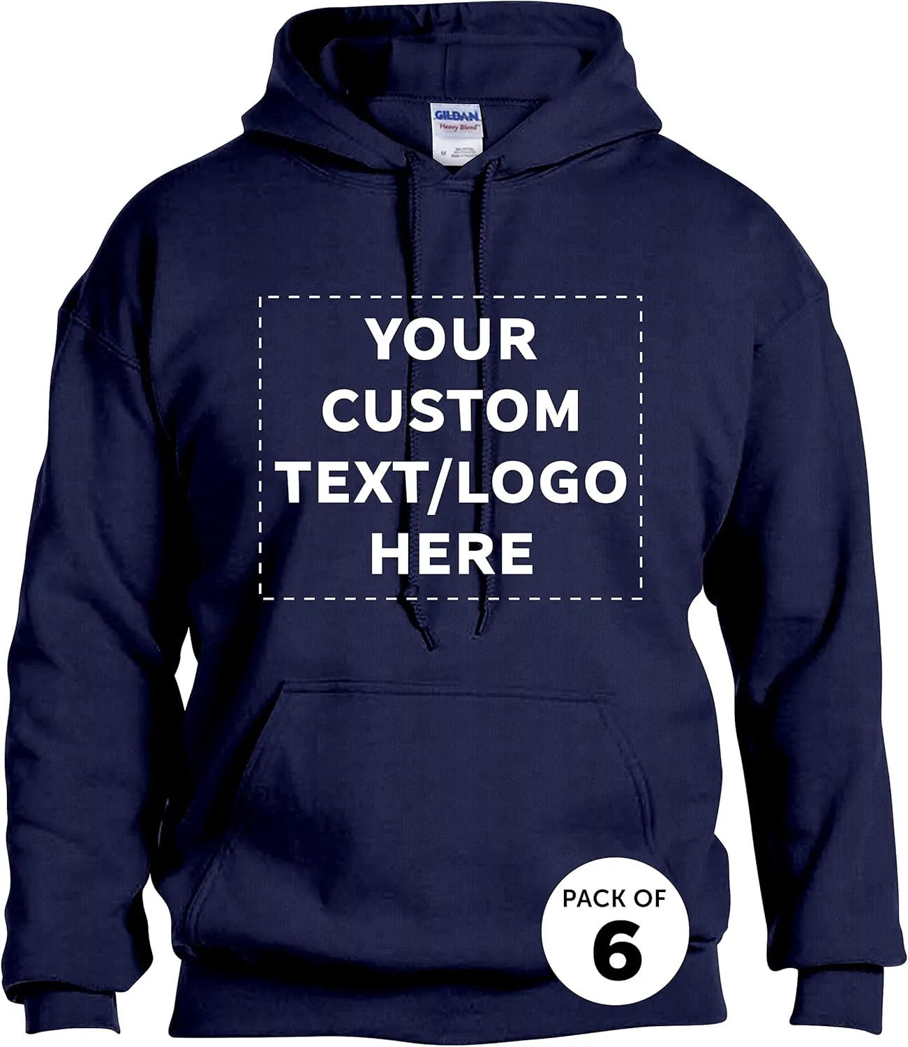 Gildan Adult Hoodies for Men and Women, Comfortable Cotton Unisex Sweatshirt with Hood