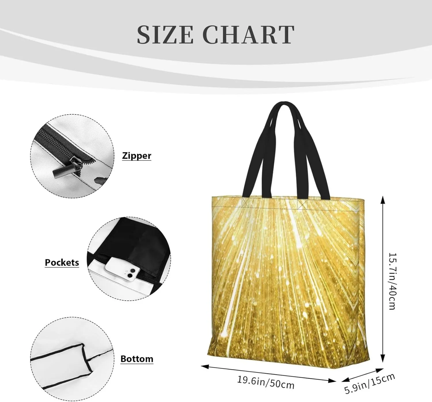 Gingerbread Cookies Print Fashion Tote Bag,Travel Handbag For Women, Hobo Bags, Work Shoulder Bags Crossbody Bag
