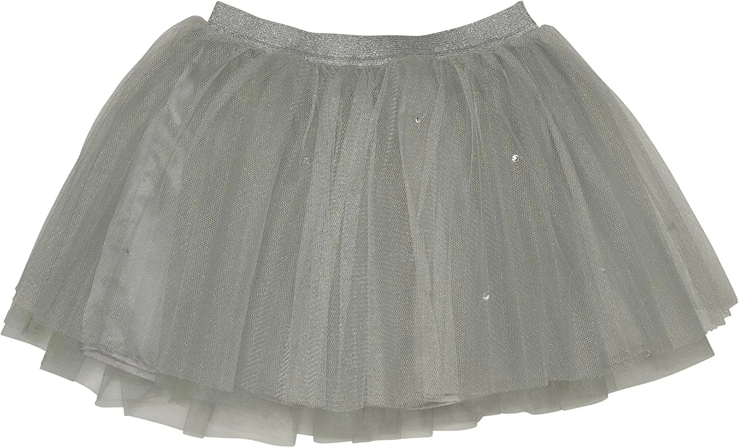 Girl's 2-6X Style Prodigy Netting Skirt, Silver - Size 4