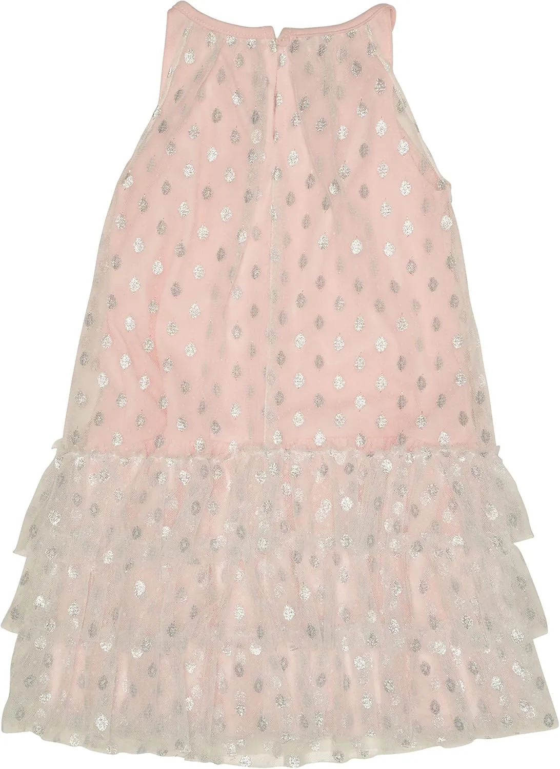 Girl's 2-6X Twinkle Toes Dress, Silver