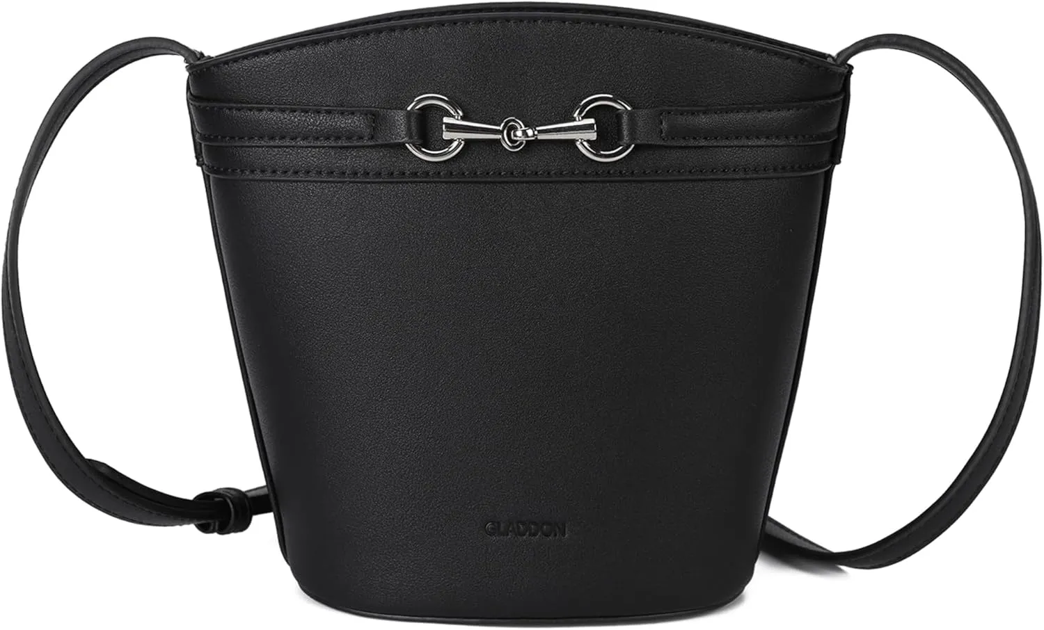 Gladdon Small Crossbody Purses for Women Mini Bucket Shoulder Bags PU Leather Clutch Bag