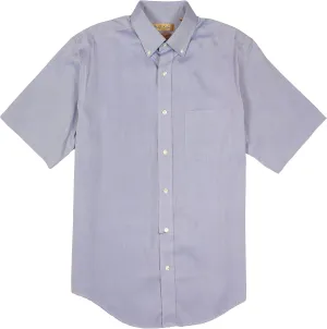 Gold Label Men's Short Sleeve Pocket Shirt Performance Blend Fabric, Non-Iron Wrinkle-Resistant Regular and Big & Tall Sizes