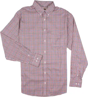 Gold Label Roundtree & Yorke Big Tall Non-Iron Men's Long Sleeve Shirt with Comfort Stretch