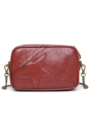 Golden Goose 'Star' Mini Bag In Brown Lear