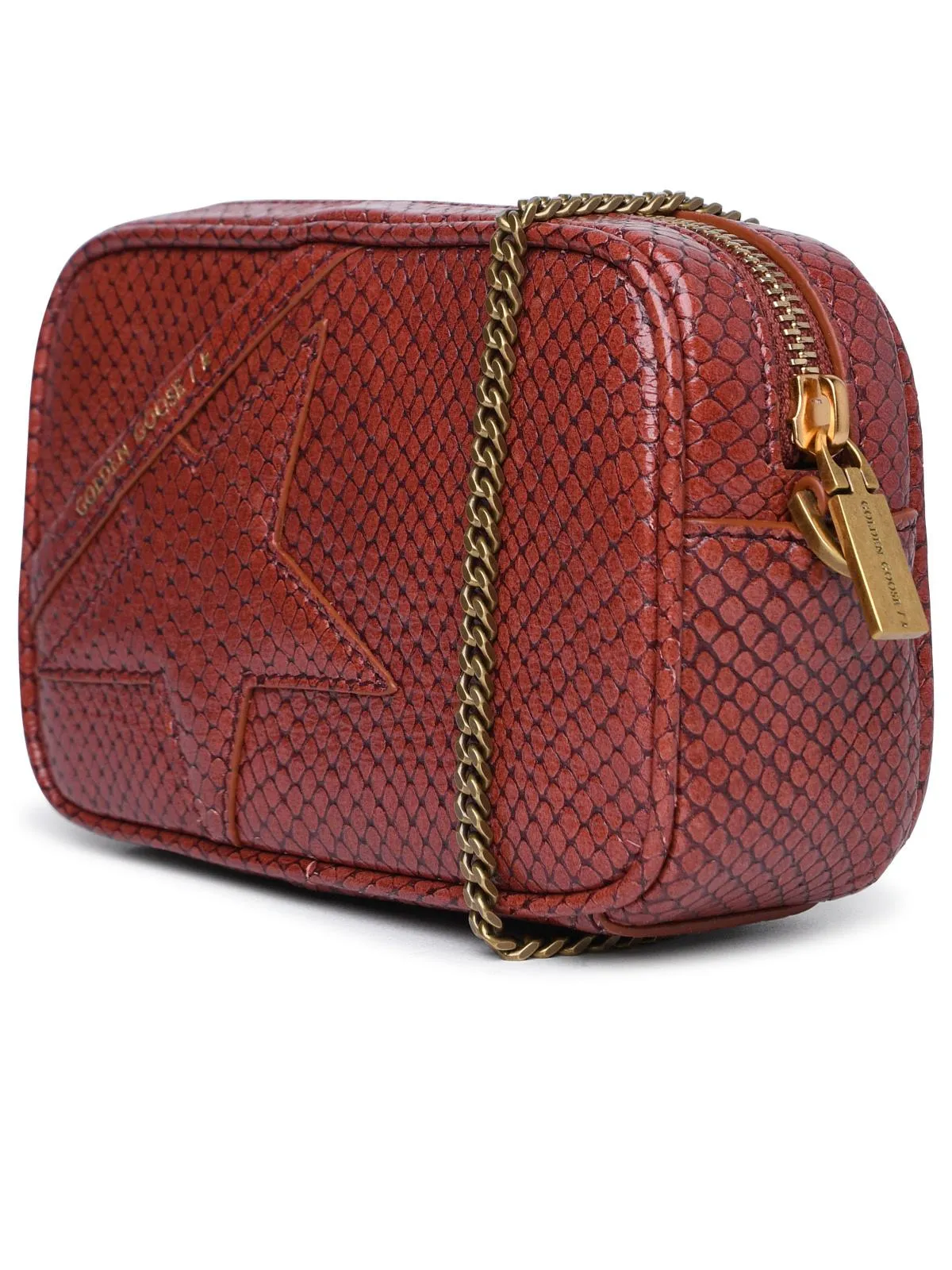 Golden Goose 'Star' Mini Bag In Brown Lear