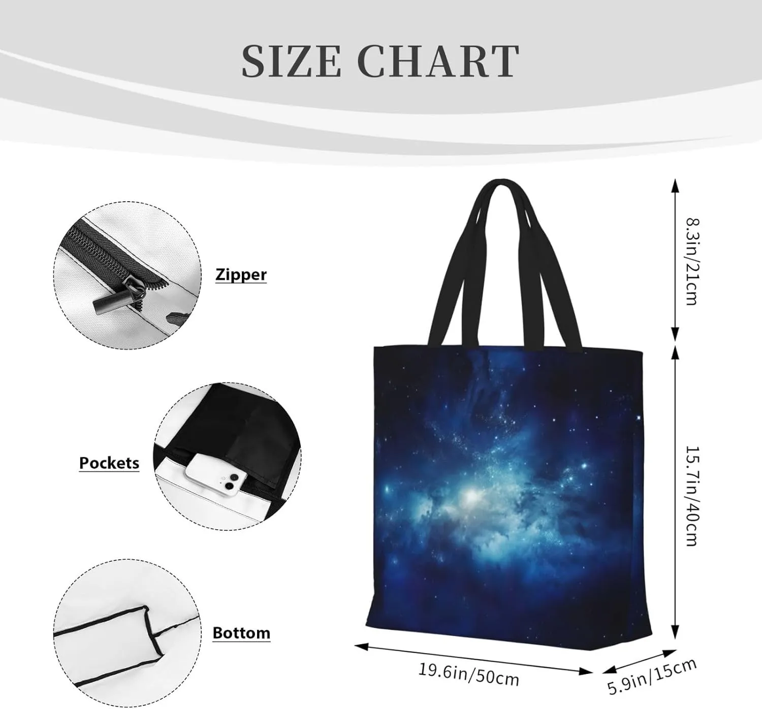 Golden Pineapple Print Tote Bag Shoulde Bag Handbag Grocery Bags Reusable For Office Shopping Travel Casual Work Holiday