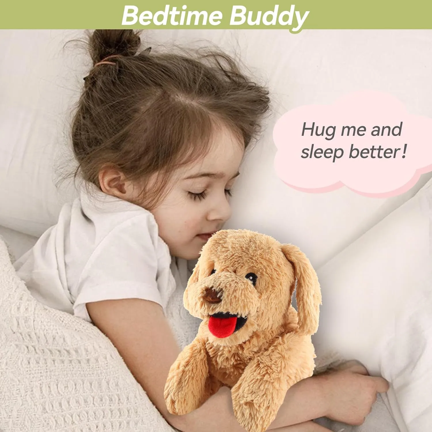 Golden Retriever Microwavable Stuffed Animal, Microwave Heating Pads for Cramps & Anxiety Relief, Heatable Cooling Lavender Scentsy Yellow Lab Plushies Buddy for Adults & Kids