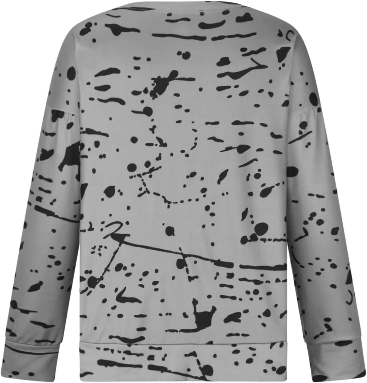 Graphic Tees for Women Vintage Fashion Long Sleeve Crewneck Sweatshirts Causal Fashion Blouse Loose Fall Pullover