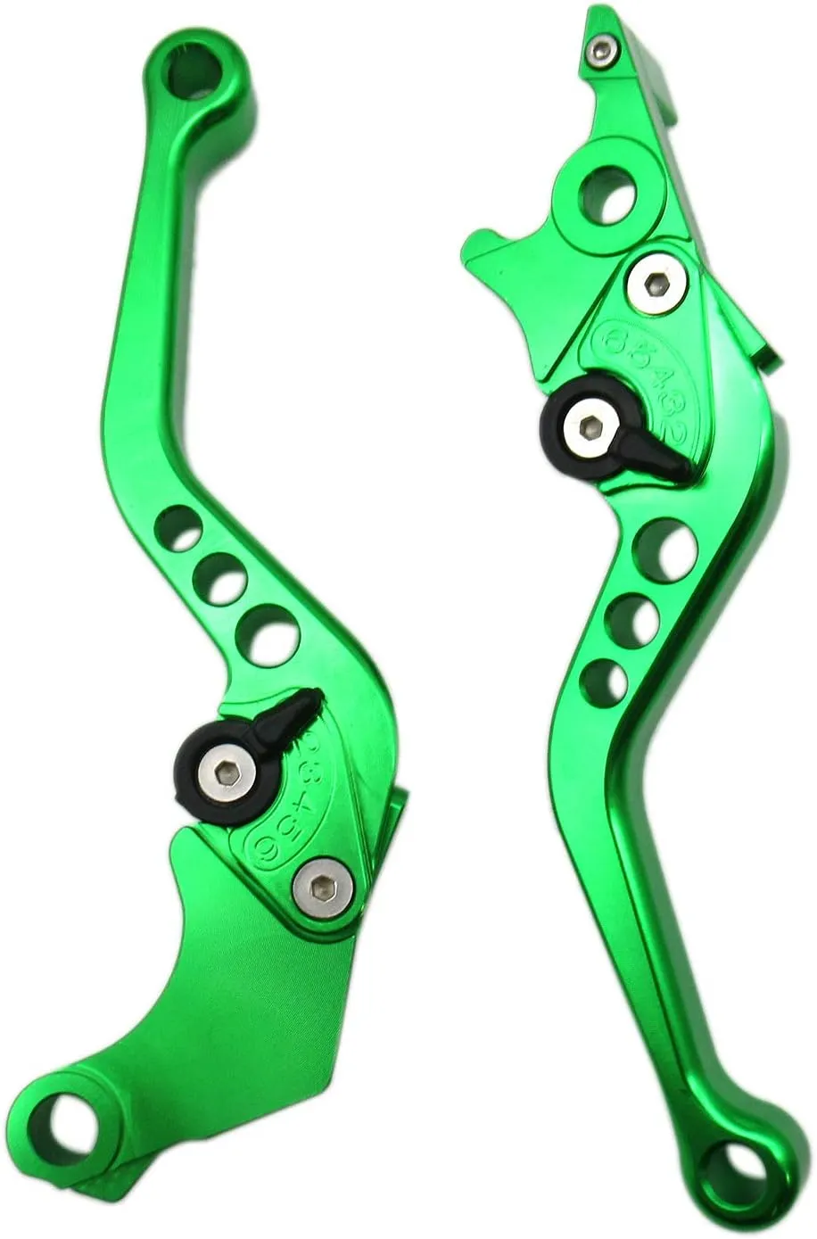 Green CNC 6 Position Shorty Brake Clutch Lever for Buell M2 Cyclone 1997-2002 97 98 99 00 01 02