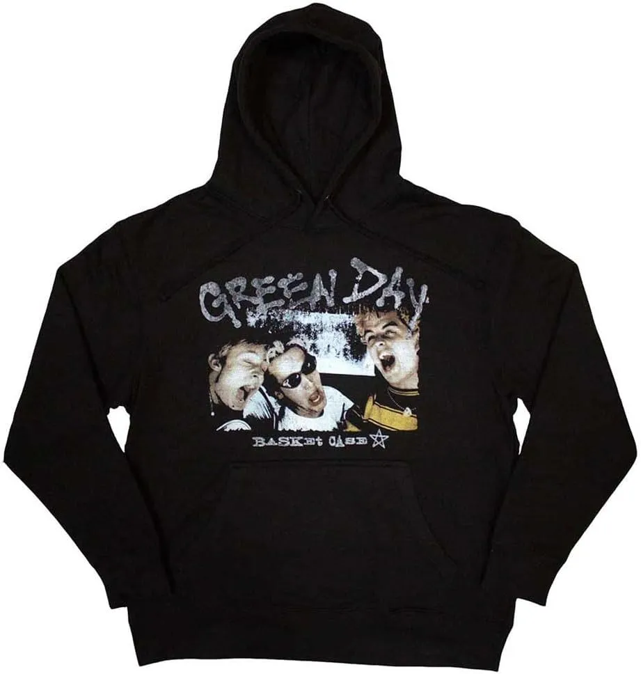 Green Day Basket Case Star Logo Pullover Hoodie