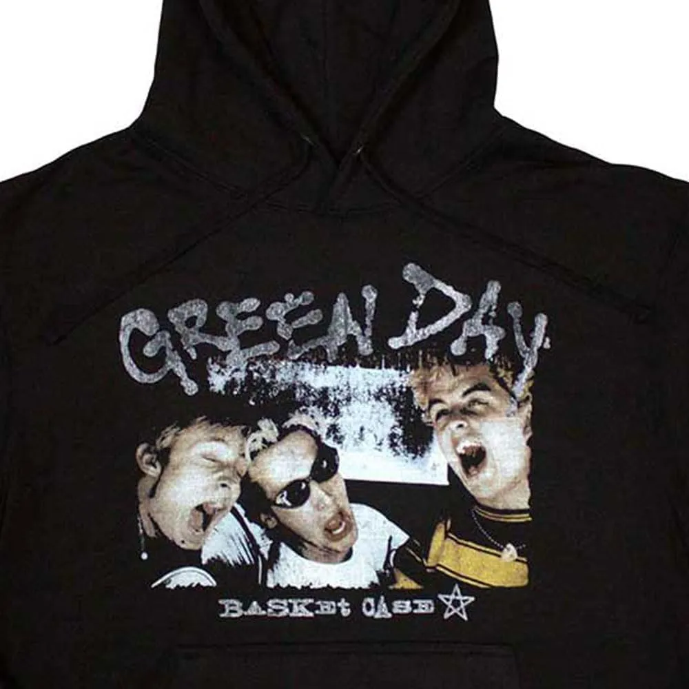 Green Day Basket Case Star Logo Pullover Hoodie