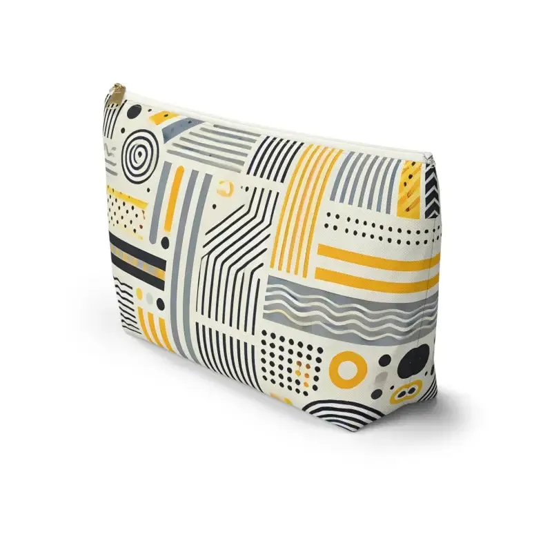 Grey Geometric Pattern Bags Rock your Style