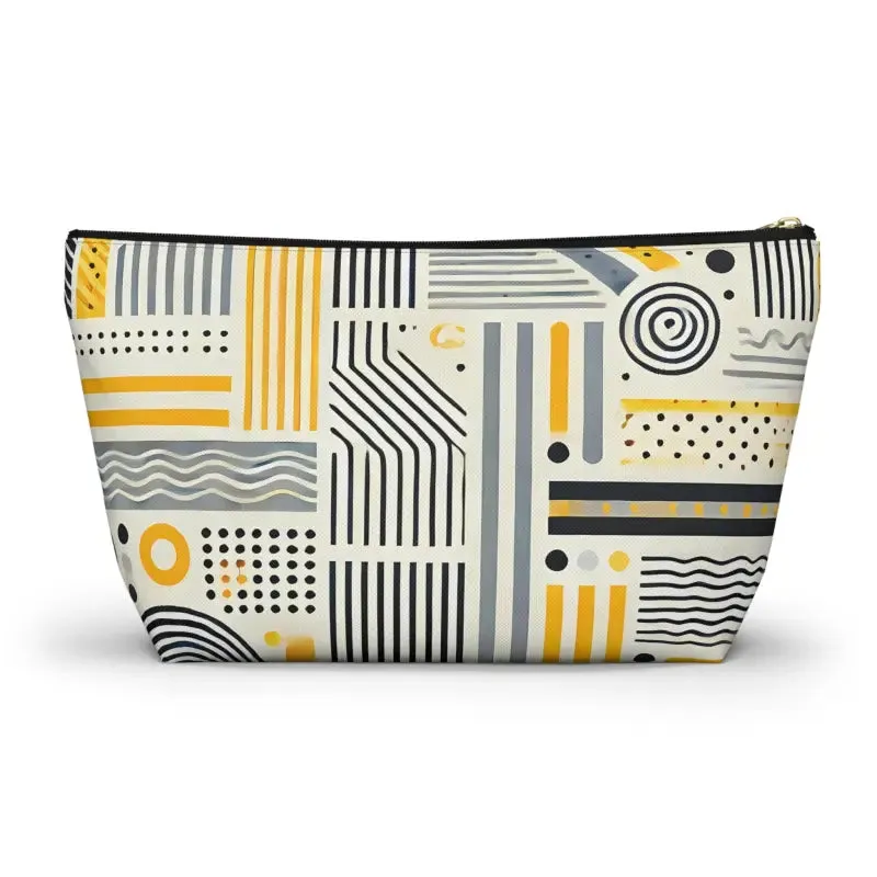Grey Geometric Pattern Bags Rock your Style