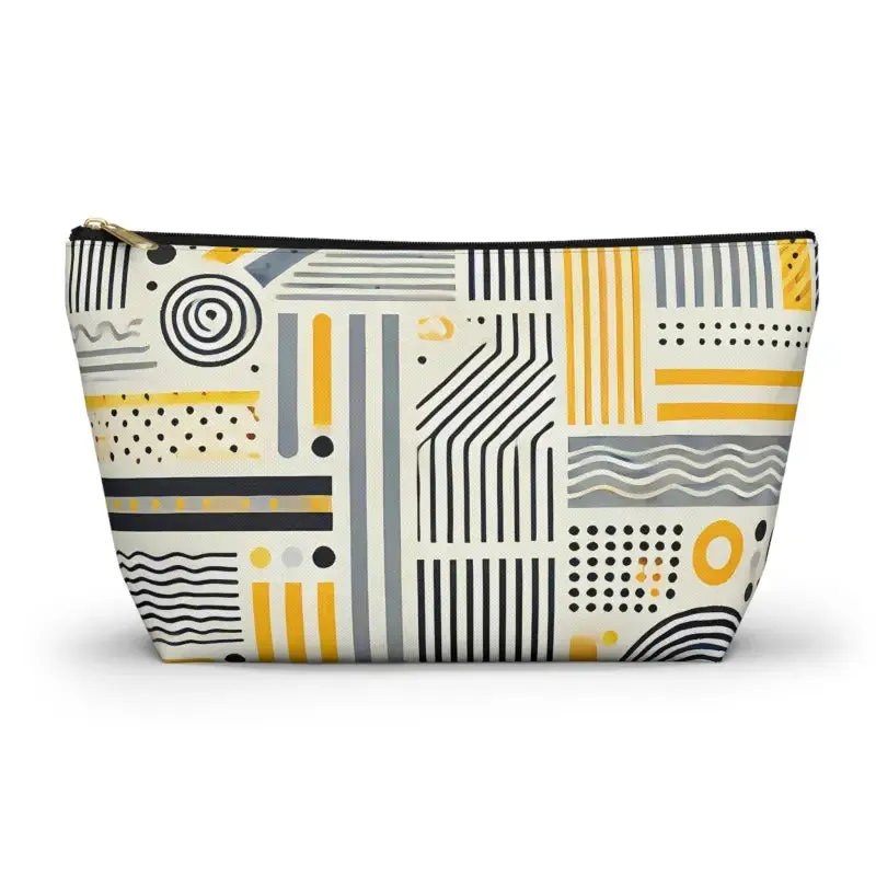 Grey Geometric Pattern Bags Rock your Style