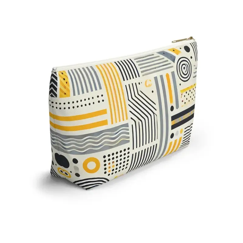 Grey Geometric Pattern Bags Rock your Style