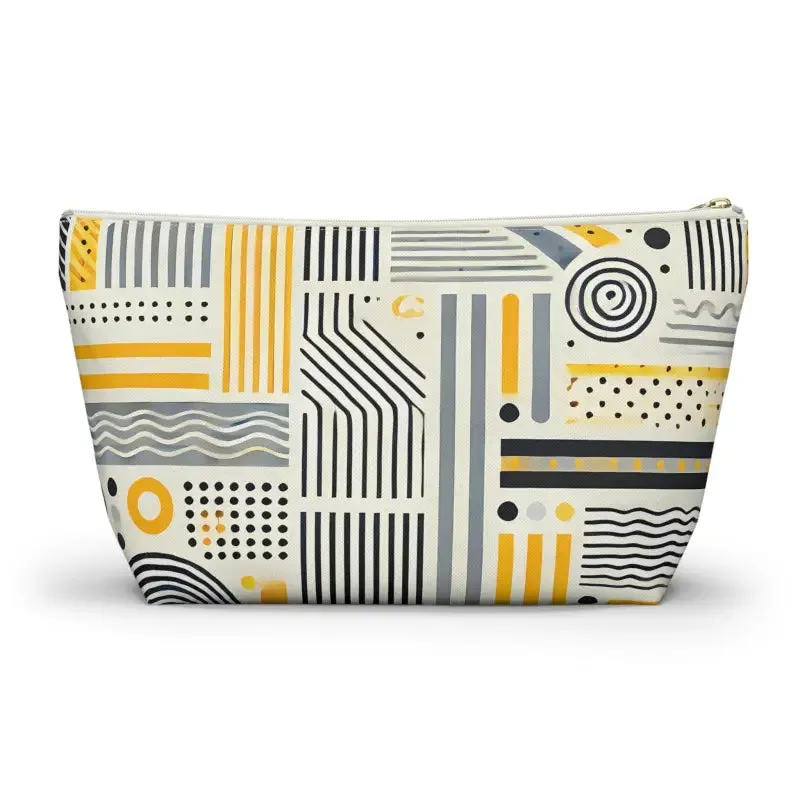 Grey Geometric Pattern Bags Rock your Style