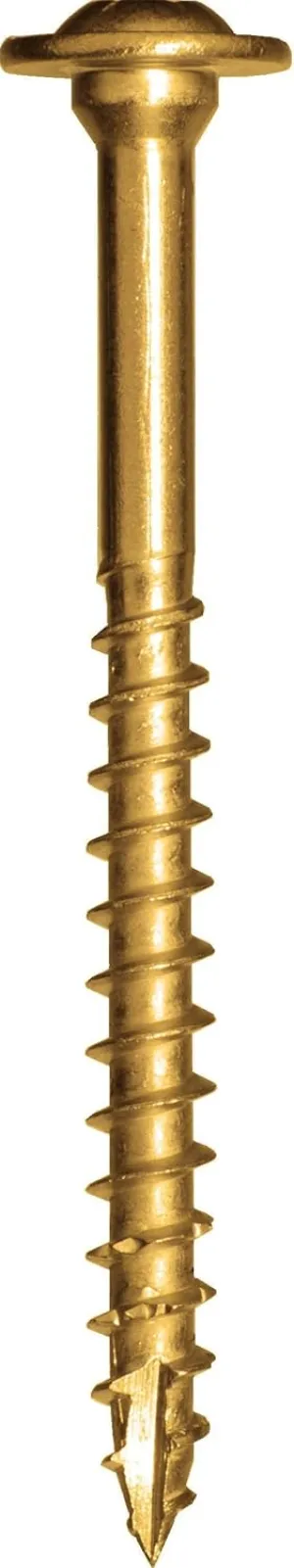 GRK, 10, Gold, 772691121332 Fasteners 12133 RSS #10 x 2-1/2" Screws 50CT, Count, 50