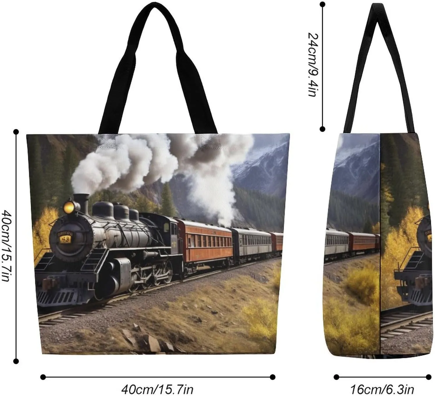Grocery Bag Reusable Tote Bag Foldable Teal And Gold Marble Shopping Bag Handbag Washable Shoulder Bag for Travel