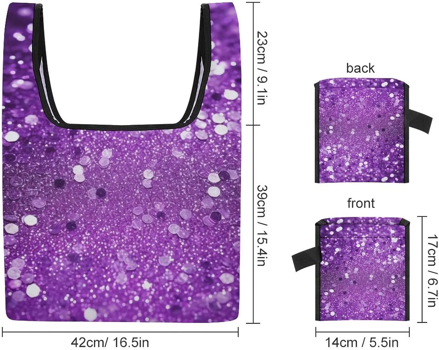 Grocery Bag Reusable Tote Bag Foldable Teal And Gold Marble Shopping Bag Handbag Washable Shoulder Bag for Travel