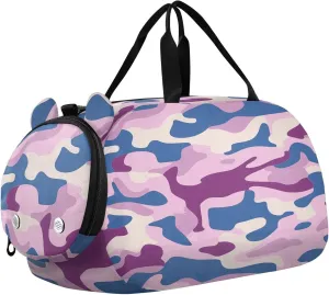 GuoChe Mini Crossbody Bags with Shoes Compartment Practical Small Shoulder Bags for For Hiking Traveling