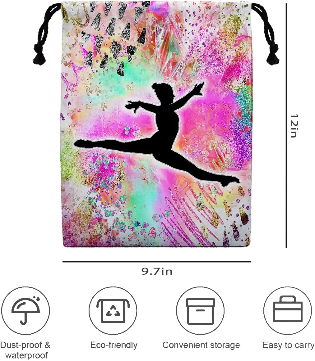 Gymnastics Drawstring Grip Bags Small Drawstring Bag Waterproof Gym Storage Pouch For Holding Gymnastics Grips