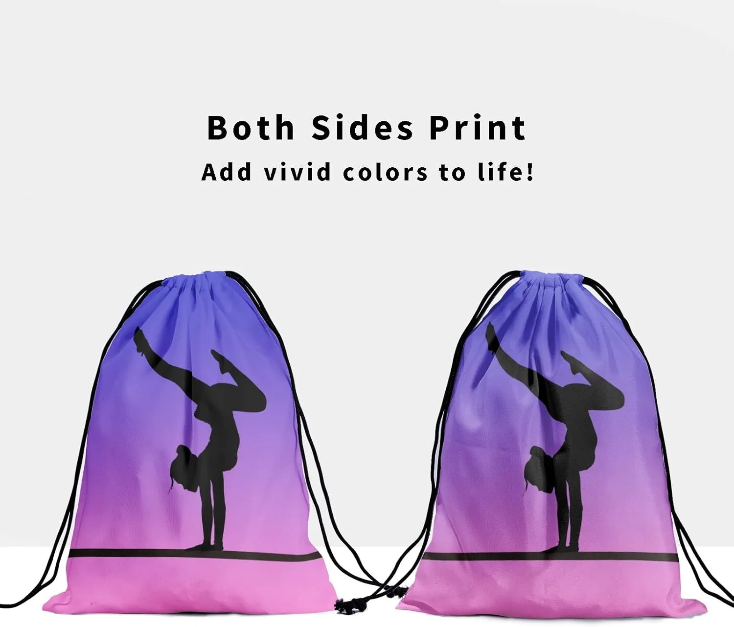 Gymnastics Grip Bag for Gymnasts Gymnastic Drawstring Bag Gym Athlete Bag