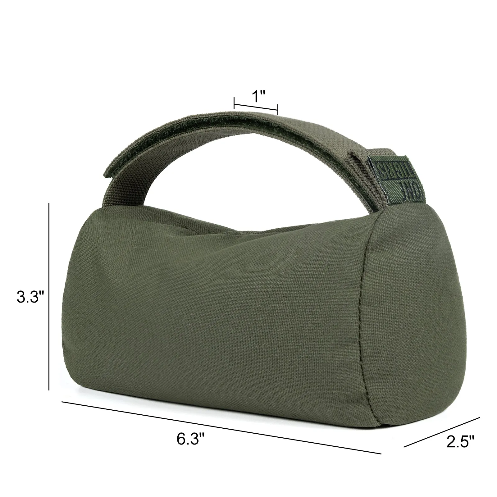 Handled Gun Rest Bag