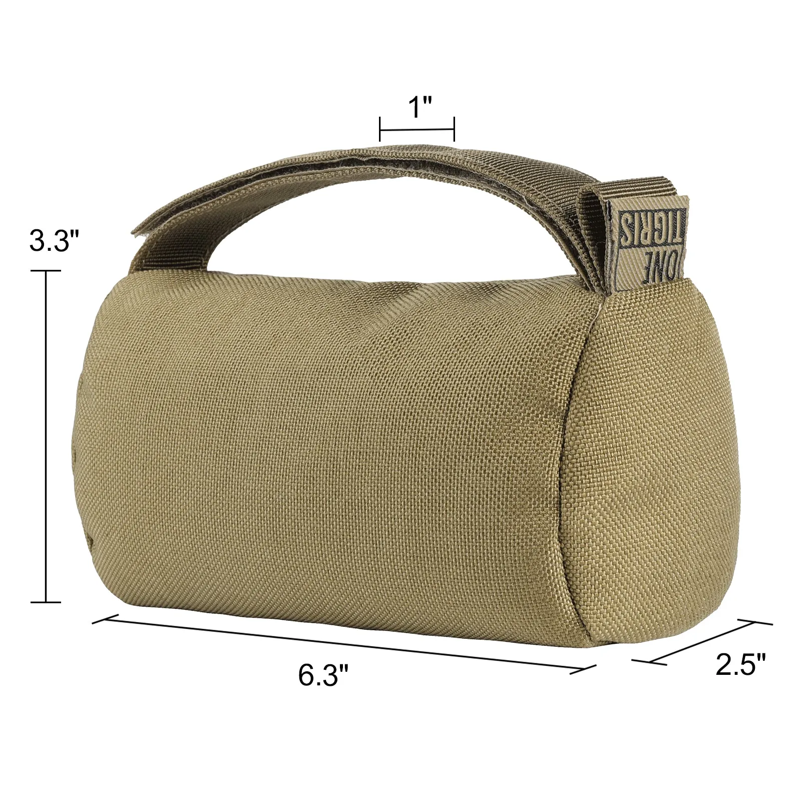Handled Gun Rest Bag