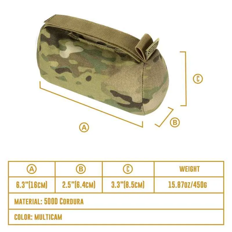 Handled Gun Rest Bag