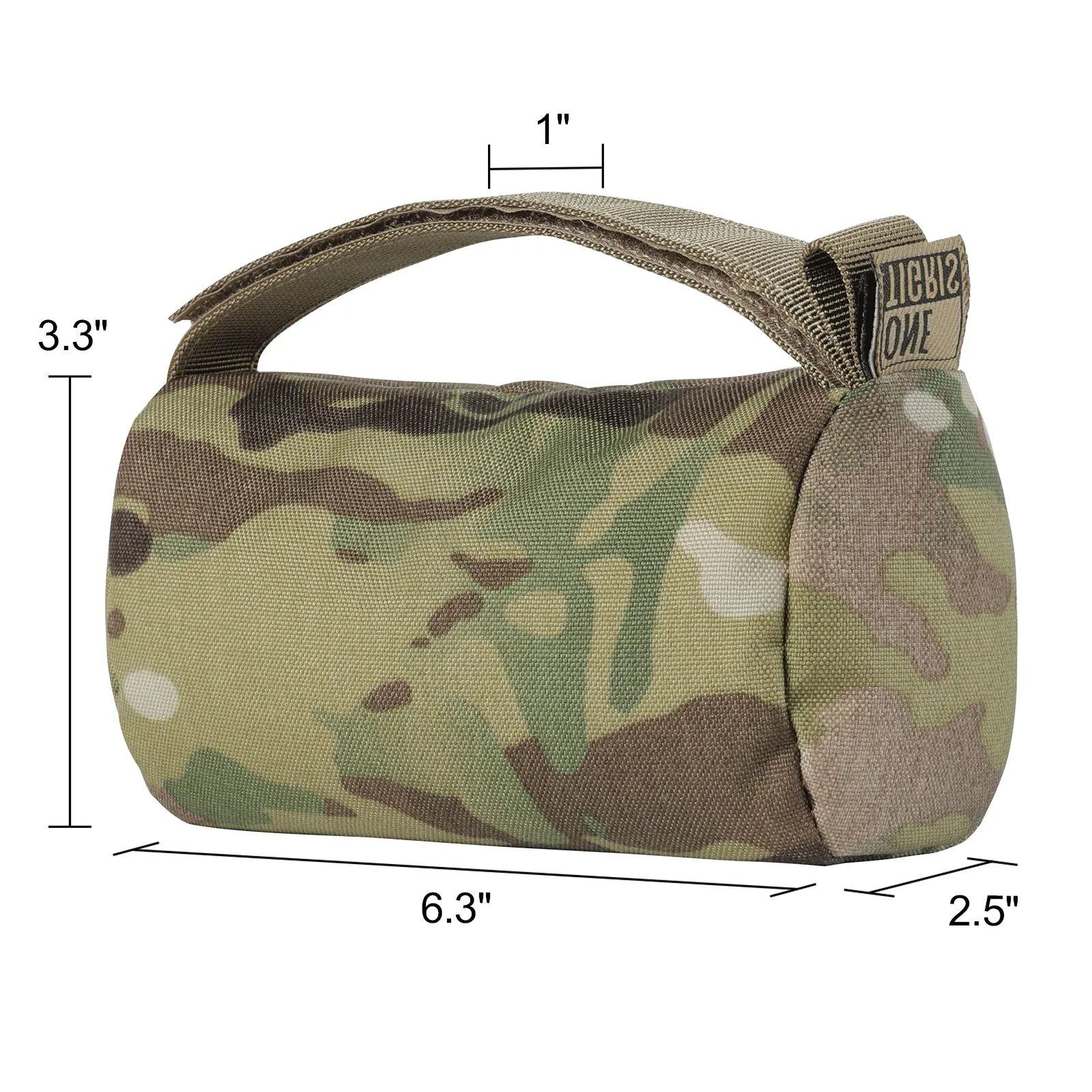 Handled Gun Rest Bag