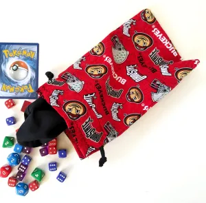 Handmade Drawstring bag - Ohio State Buckeyes