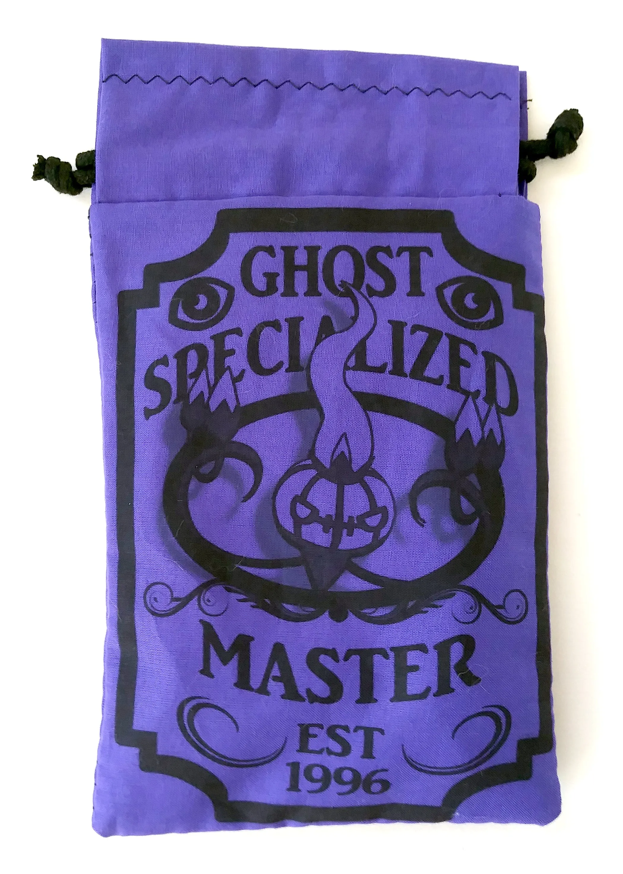 Handmade Drawstring bag - Pokemon Specialized Master - Ghost