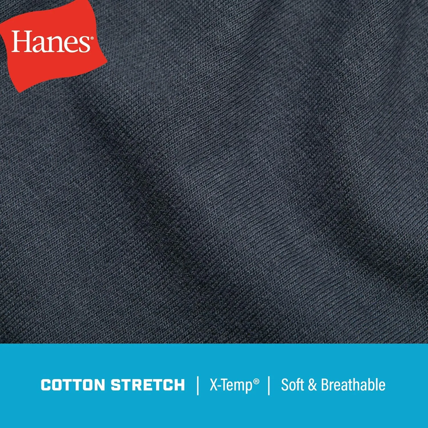 Hanes Men's Stay Dry Pouch, Cotton Stretch Boxer Brief with Leak Protection, 3-Pack