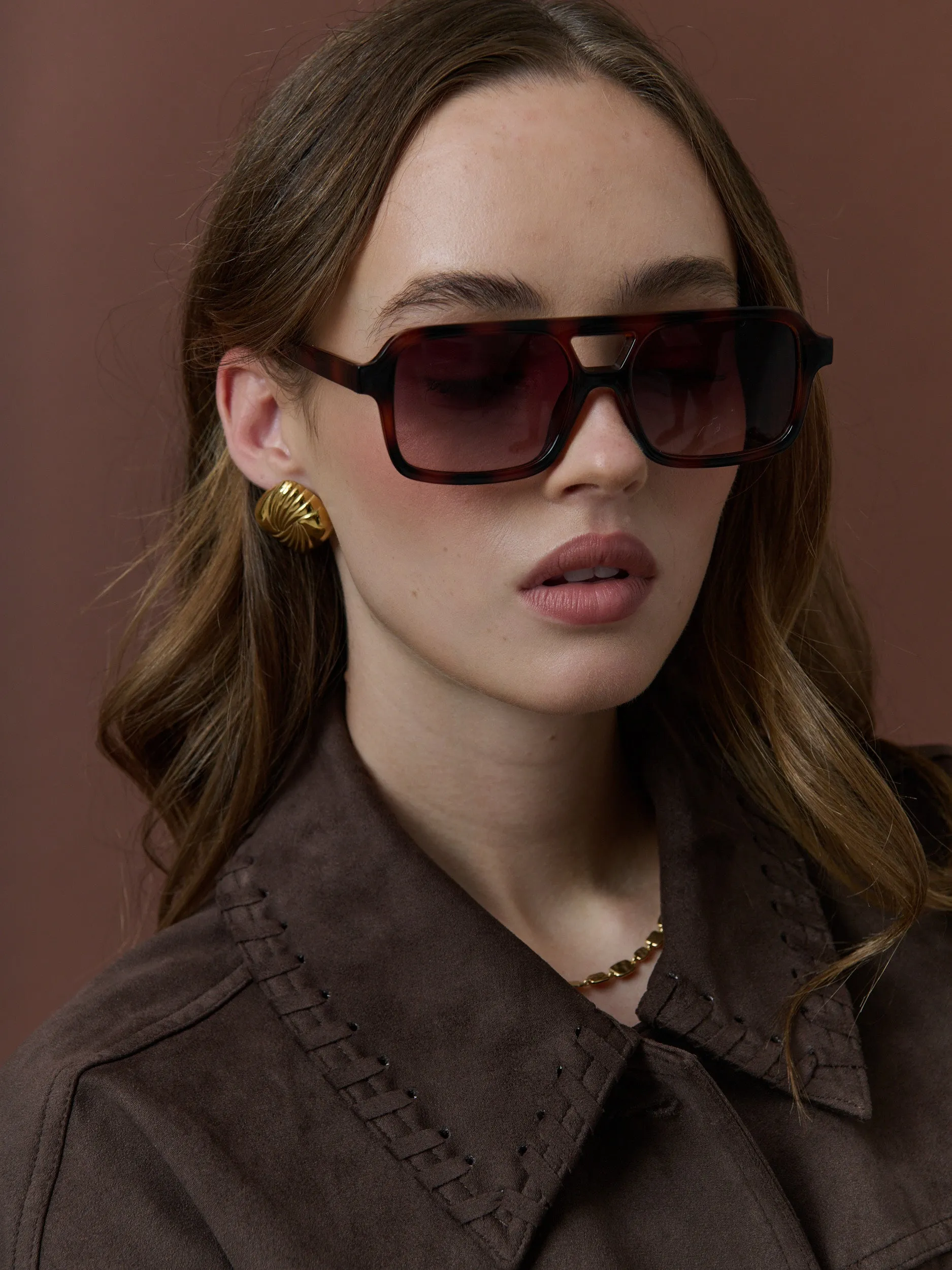 Harrow Square Aviator Sunglasses