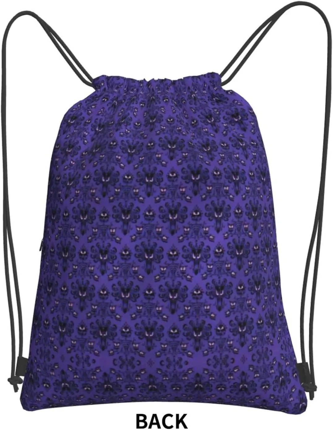 Haunted Mansion Drawstring Gym Bag Sports String Backpack For Beach Picnic, Family Outing