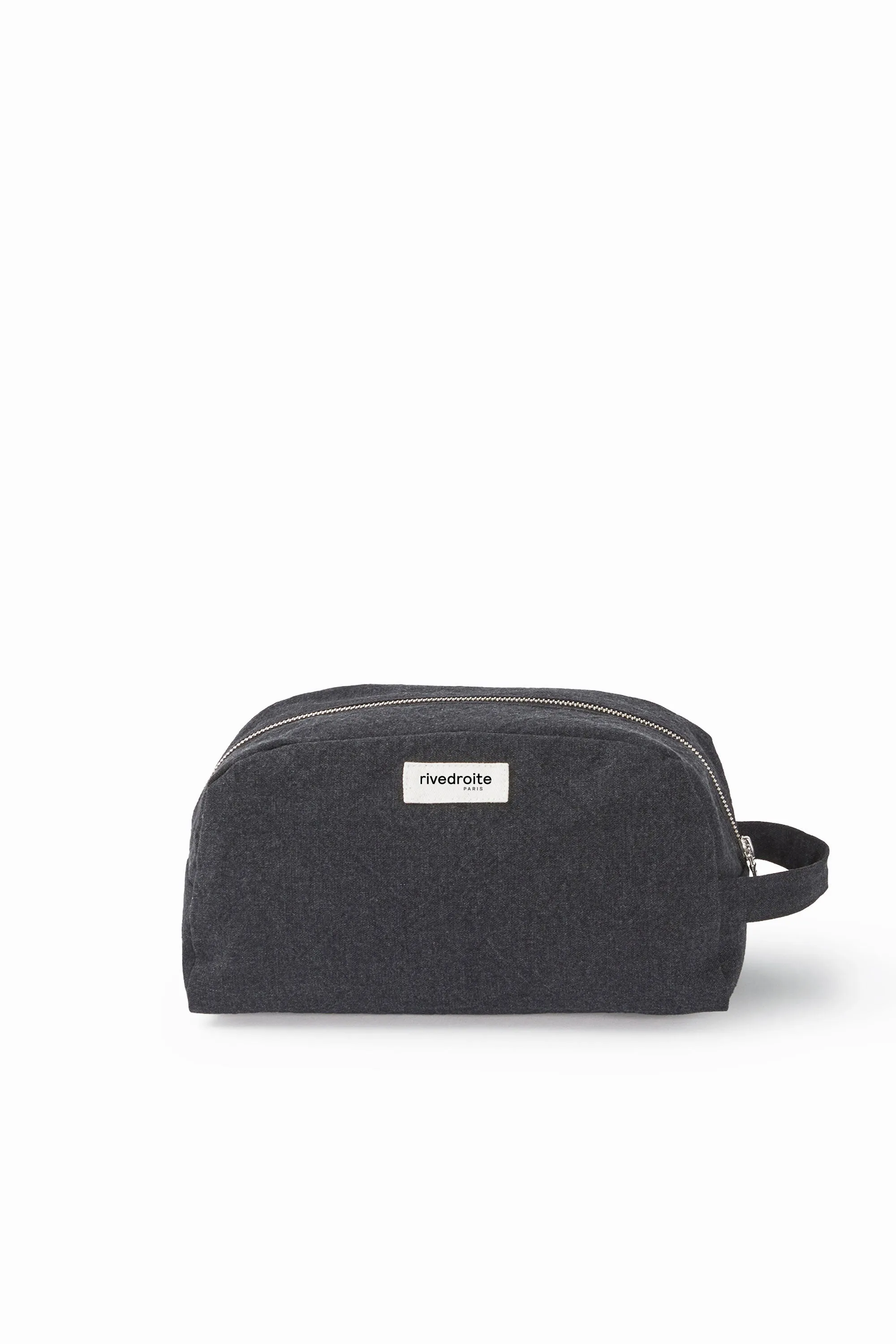 Hermel the toiletry bag - Recycled cotton Black