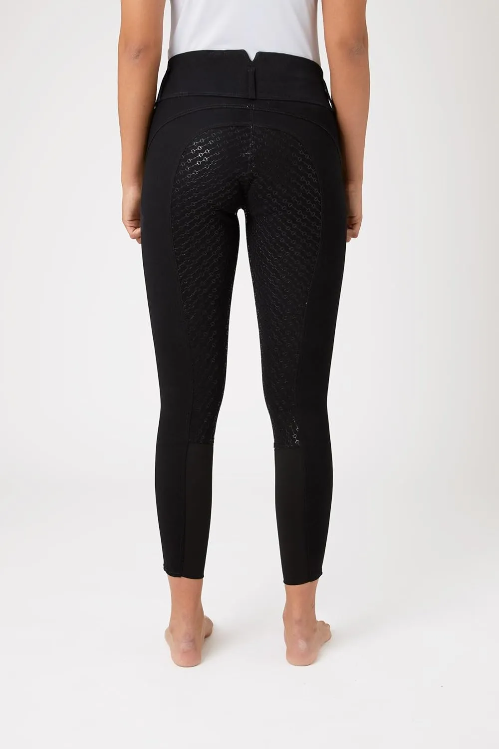 HORZE Daniela Silicone Grip Full Seat Breeches | High Waist Equestrian Riding Pants