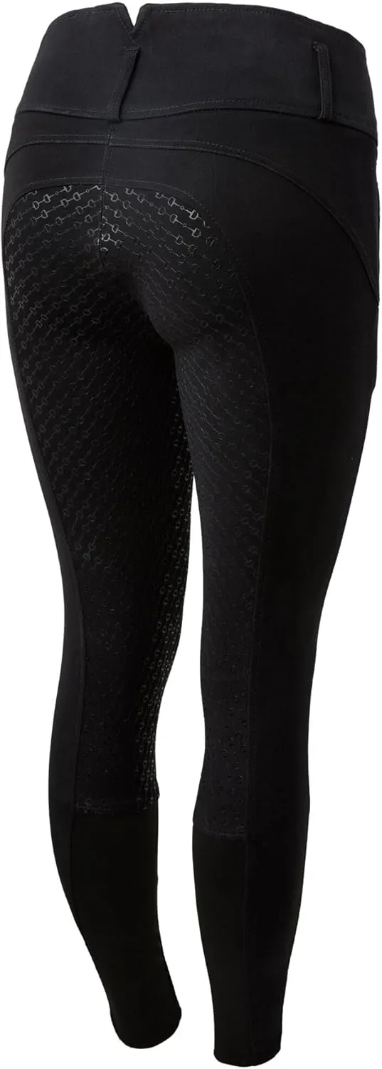HORZE Daniela Silicone Grip Full Seat Breeches | High Waist Equestrian Riding Pants