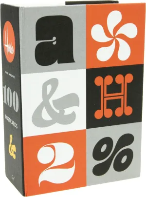 House Industries: 100 Postcards (Font and Typography Postcard Set, Graphic Design Inspiration)