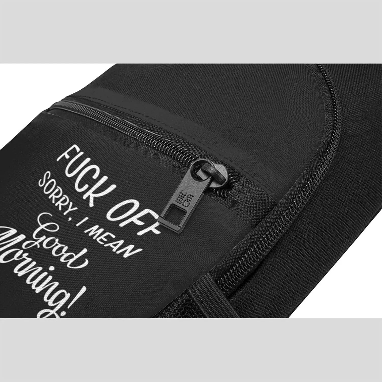 I Don't Mean to Be Rude But Shut Up and Fuck Off Chest Pack Leisure Shoulder Crossbody Chest Bag
