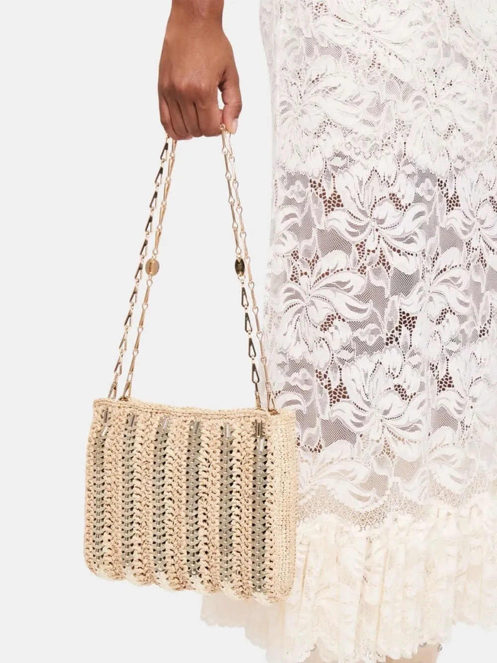 Iconic Raffia 1969 Medium Bag