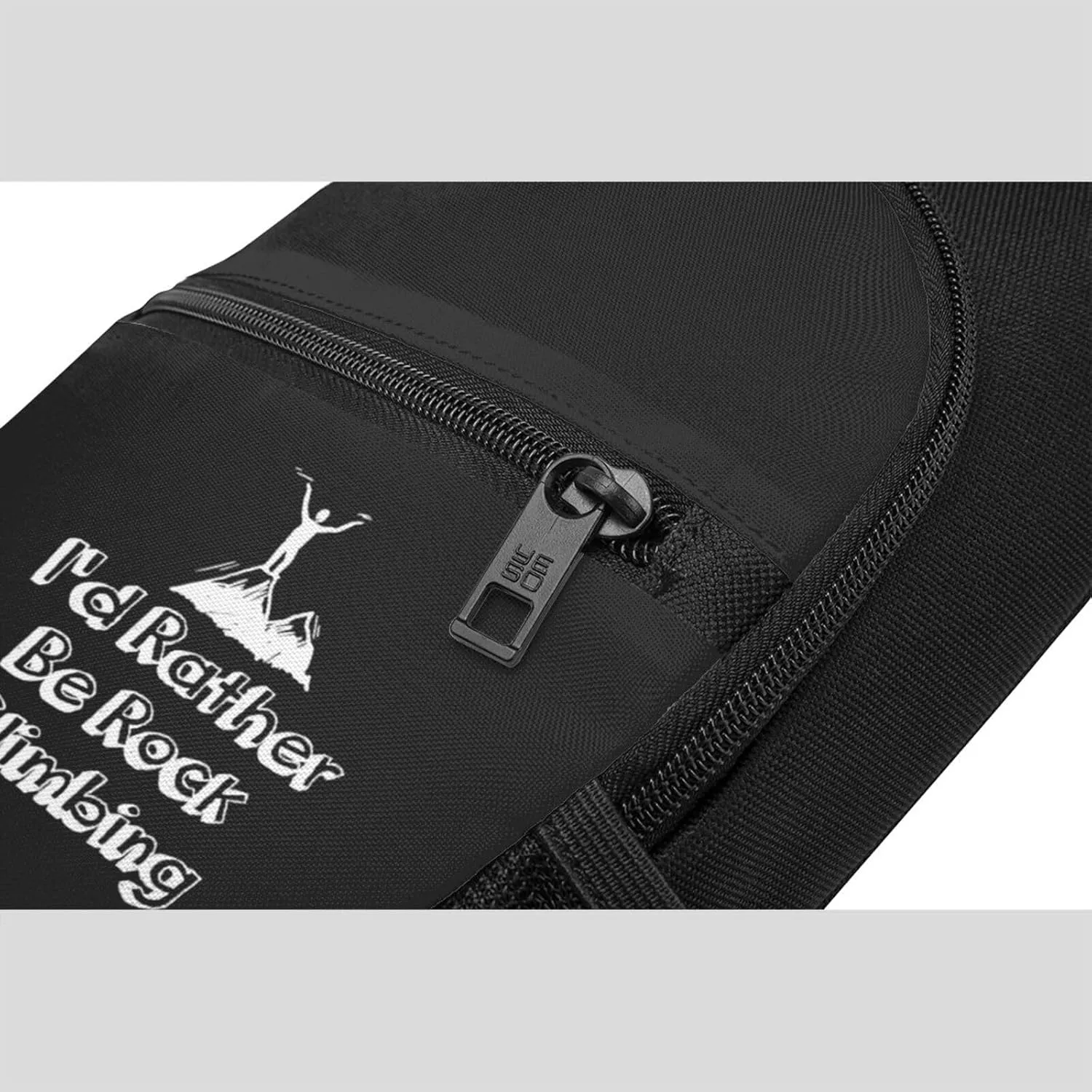I'd Rather Be Rock Climbing Chest Pack Leisure Shoulder Crossbody Chest Bag