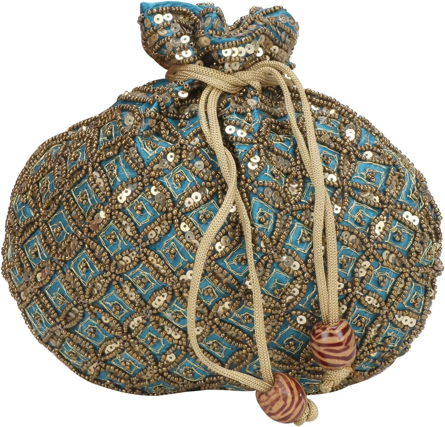 Indian sequence Potli Bag/wedding purse/jewelery purse for girls & women