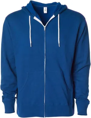 ITC Mens Full-Zip Hooded Sweatshirt (AFX90UNZ) -COBALT -XS