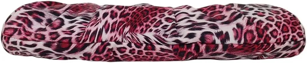 JNB Synthetic Leopard Print Clutch