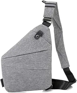 JOLILUNA Anti-Theft Travel Bag |Slim Sling Bag - Anti-theft Crossbody Bags for Women Men